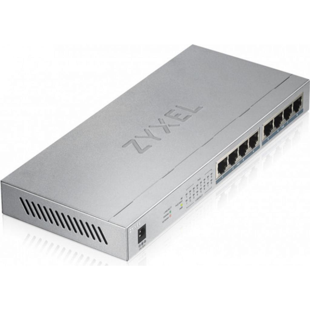 Комутатор мережевий ZyXel GS1008HP-EU0101F - зображення 2