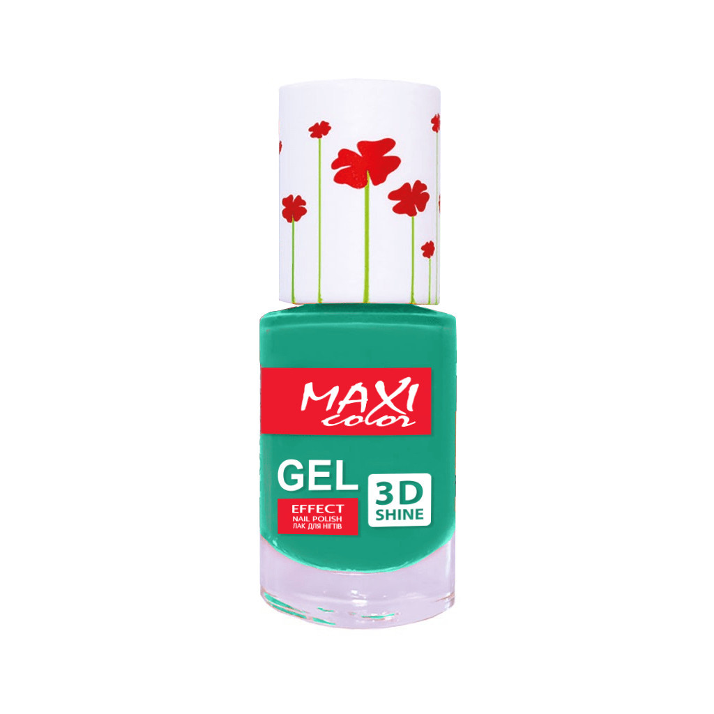 Лак для нігтів Maxi Color Gel Effect Hot Summer 15 (4823077504327) - зображення 1