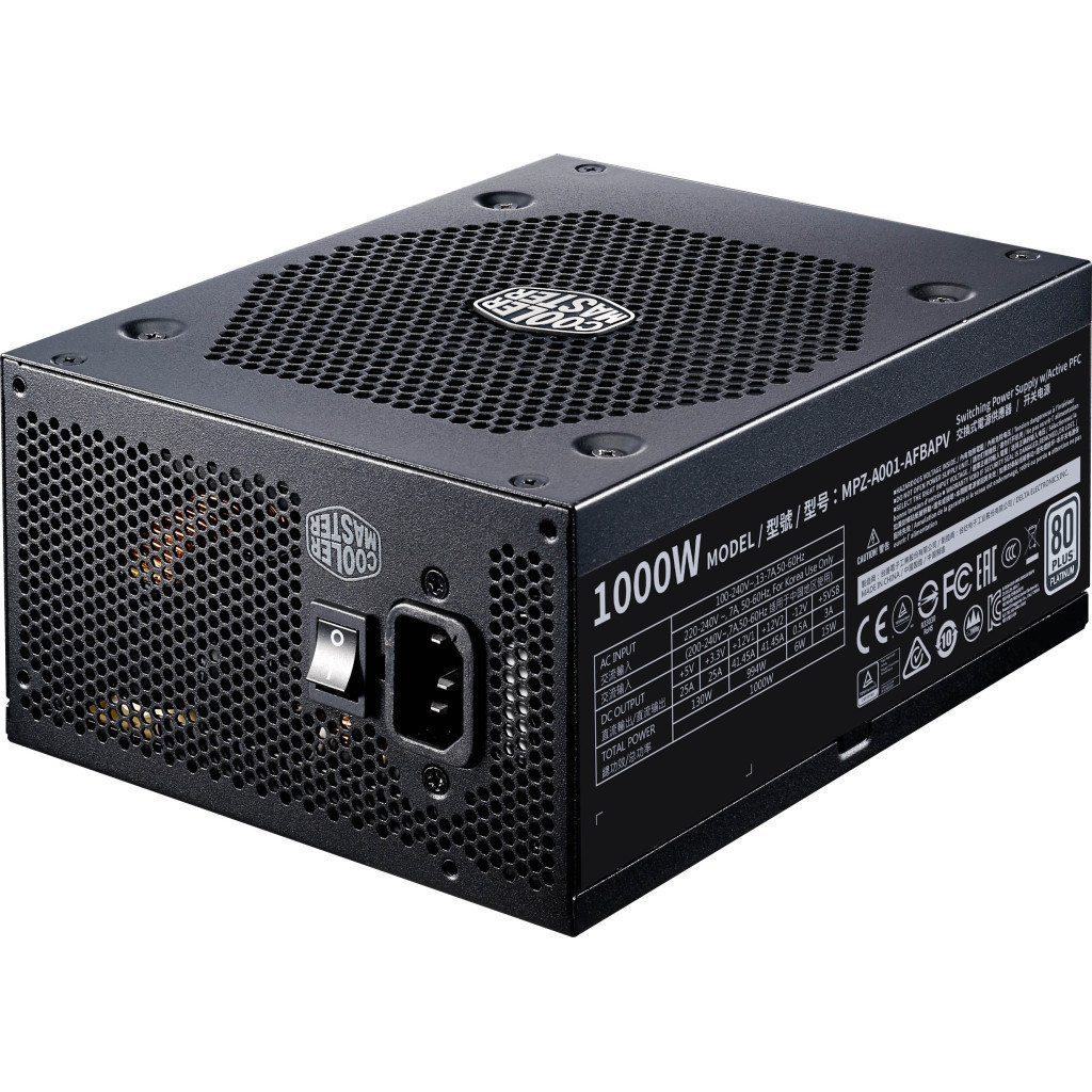 Блок живлення CoolerMaster 1000W V Platinum (MPZ-A001-AFBAPV-EU) - зображення 1