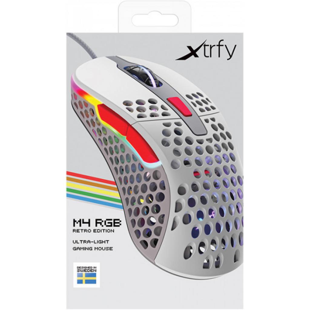Мишка Xtrfy M4 RGB Retro Grey (XG-M4-RGB-RETRO) - зображення 8