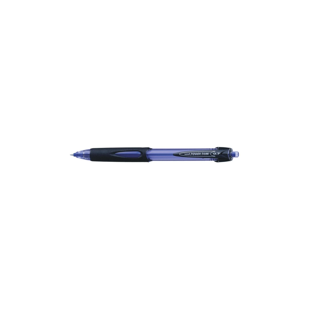Ручка кулькова UNI автоматична Power tank синій 0,7 мм (SN-227.Blue.) - зображення 1