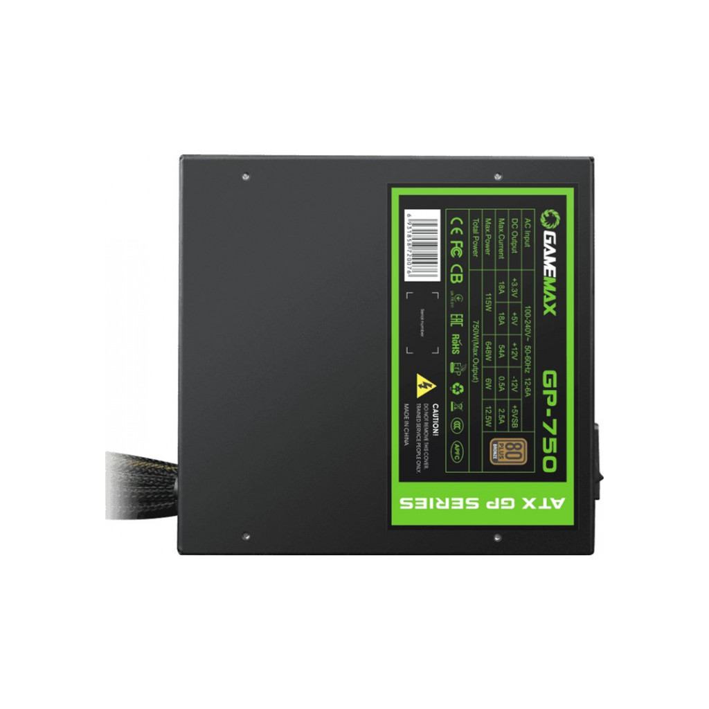 Блок живлення Gamemax 750W (GP-750) - зображення 7