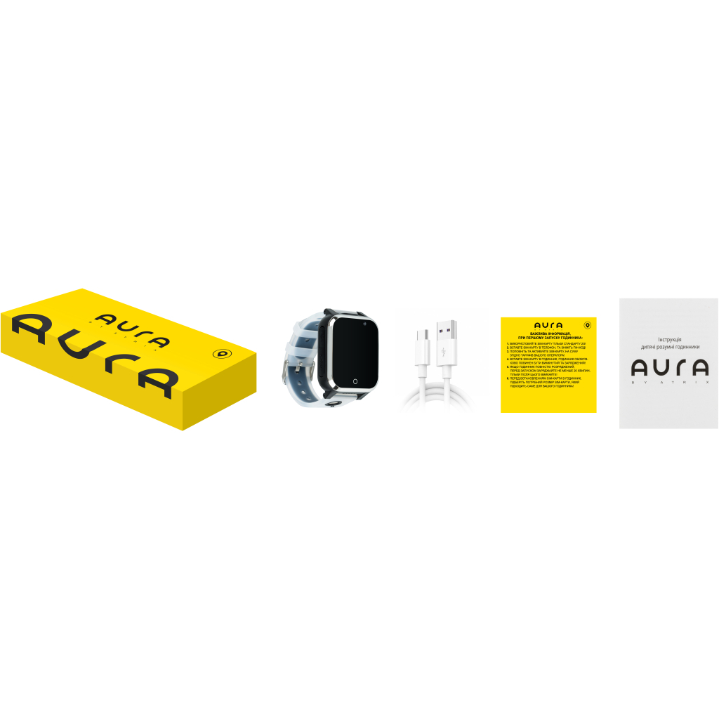 Смарт-годинник AURA A1 WIFI Black (KWAA1WFB) - зображення 5