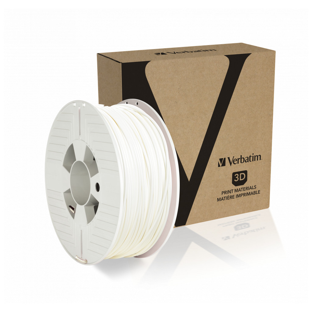 Пластик для 3D-принтера Verbatim ABS 2.85мм white 1kg (55034) - зображення 2