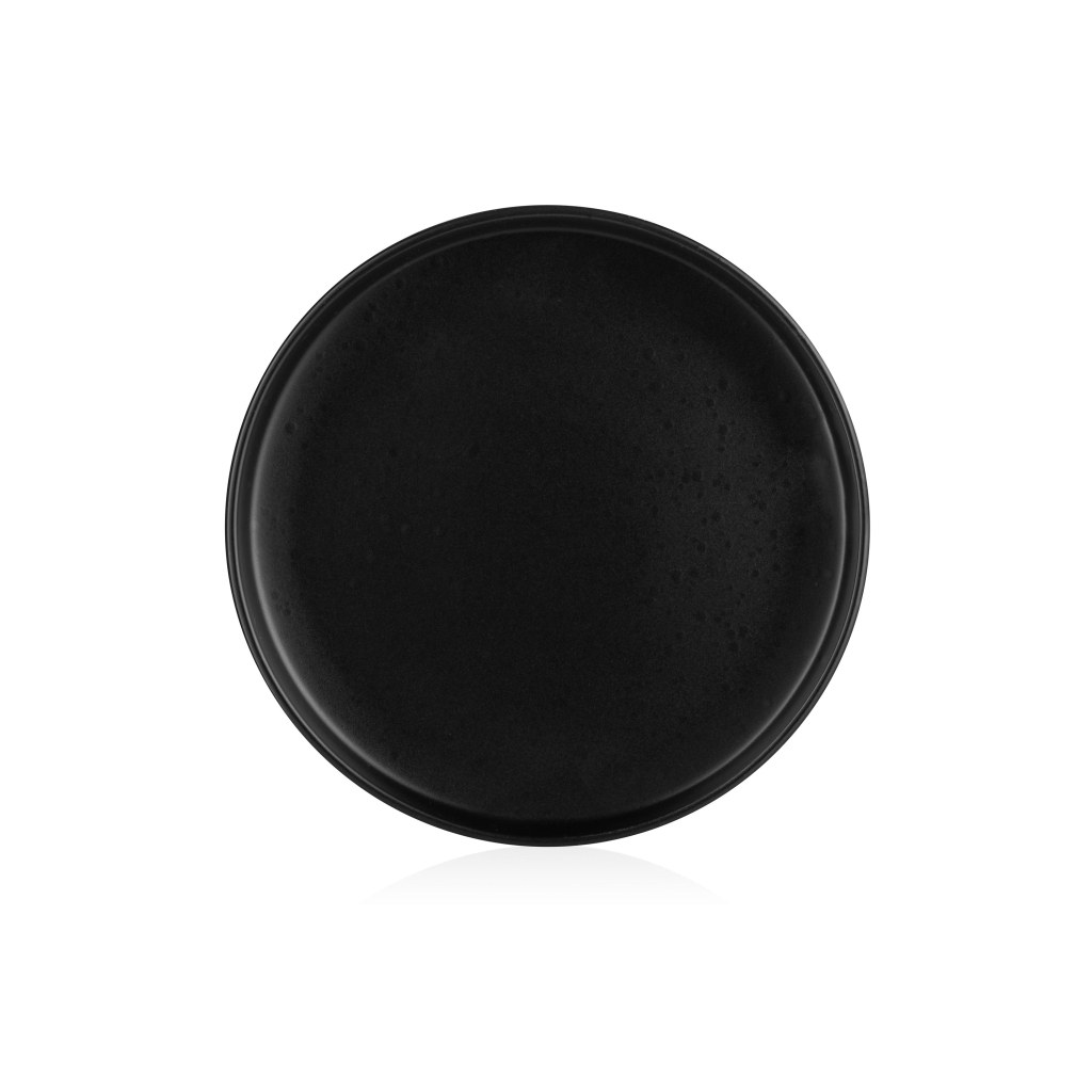 Тарілка Ardesto Trento Dessert 20,5 см Black (AR2920TB) - зображення 1