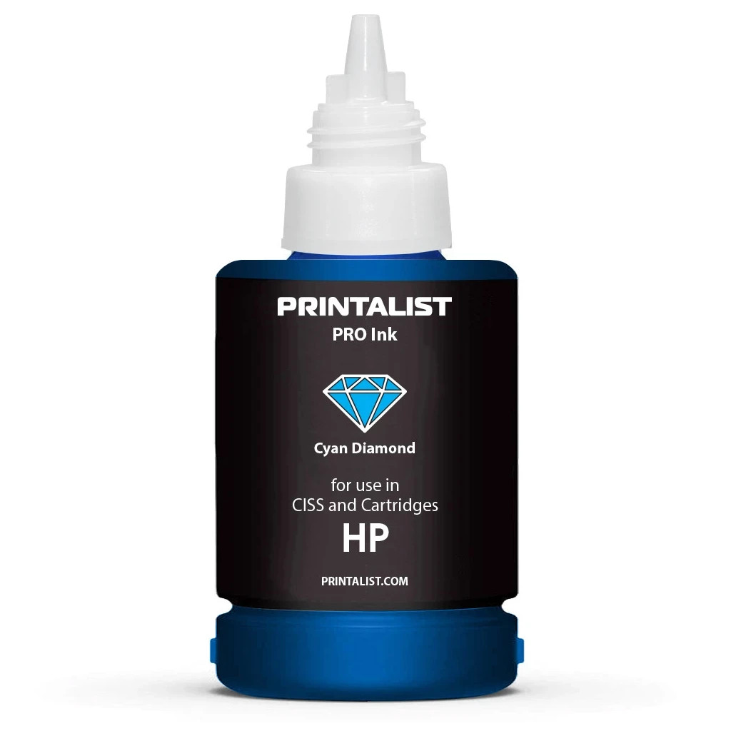 Чорнило Printalist HP 140г Cyan (PL-INK-HP-C) - зображення 2