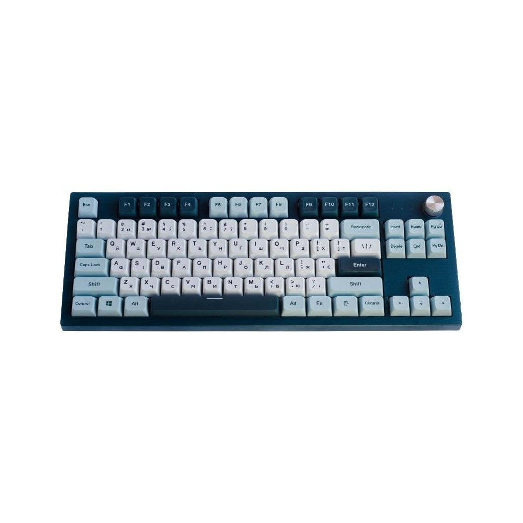 Клавіатура MONTECH Freedom MK87FB TKL FB USB UA Gray (MK87FB) - зображення 2