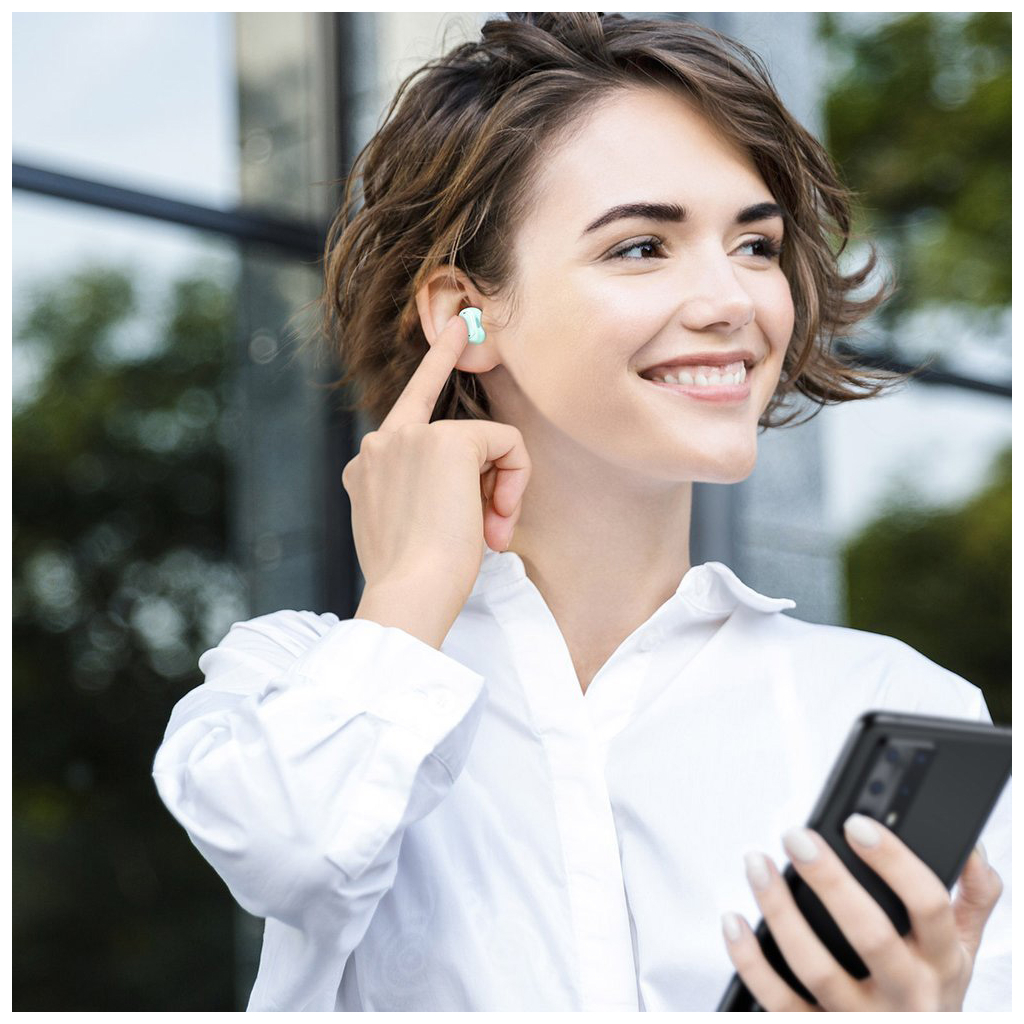 Навушники Baseus Encok TWS WM01 Green (NGWM01-06) - зображення 7