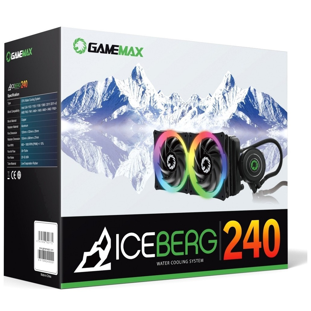 Система рідинного охолодження Gamemax Iceberg 240 - зображення 7