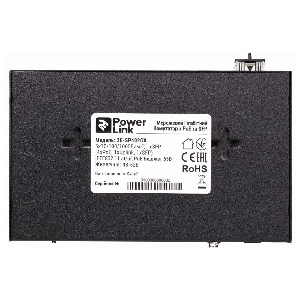 Комутатор мережевий 2E 2E-SP402GX - зображення 4