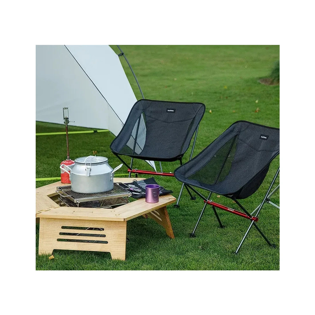 Стілець складаний Naturehike YL05 NH18Y050-Z бежевий (6927595753521) - зображення 3