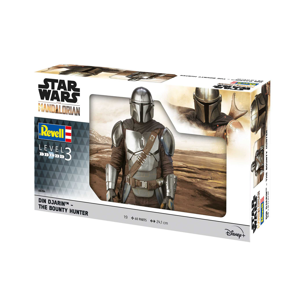 Збірна модель Revell Мисливець за головами з серіалу "Мандалорець" рівень 3, 1:9 (RVL-06784) - зображення 1
