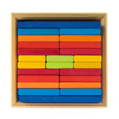 Конструктор Nic дерев'яний різнокольорова пластина (NIC523346) - зображення 1