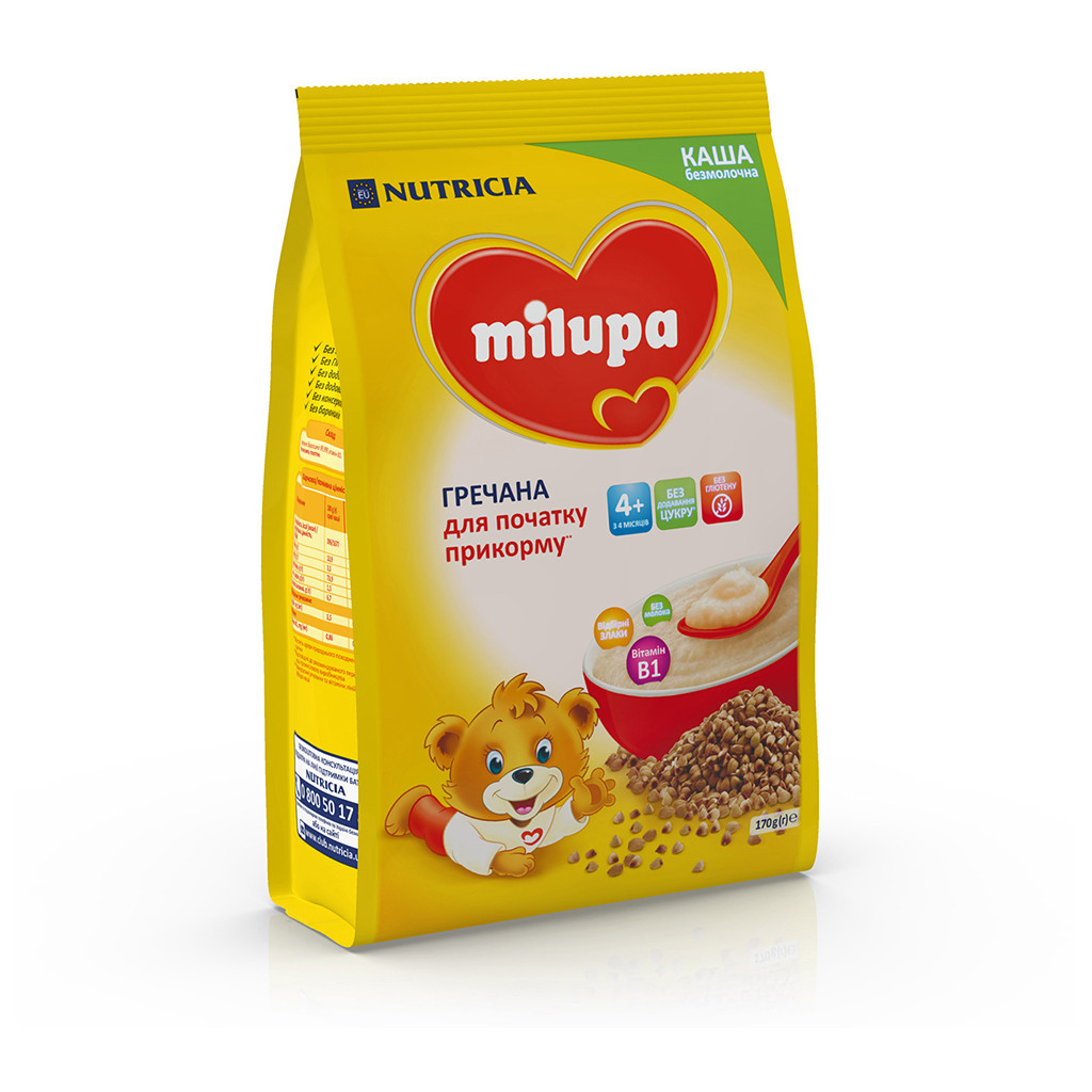 Дитяча каша Milupa Гречана 170 г (5900852039003) - изображение 7