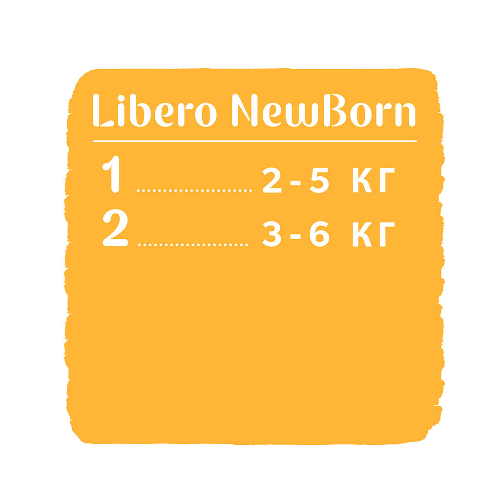 Підгузки Libero New Born 2 3-6 кг 34 шт (7322541197692) - зображення 12