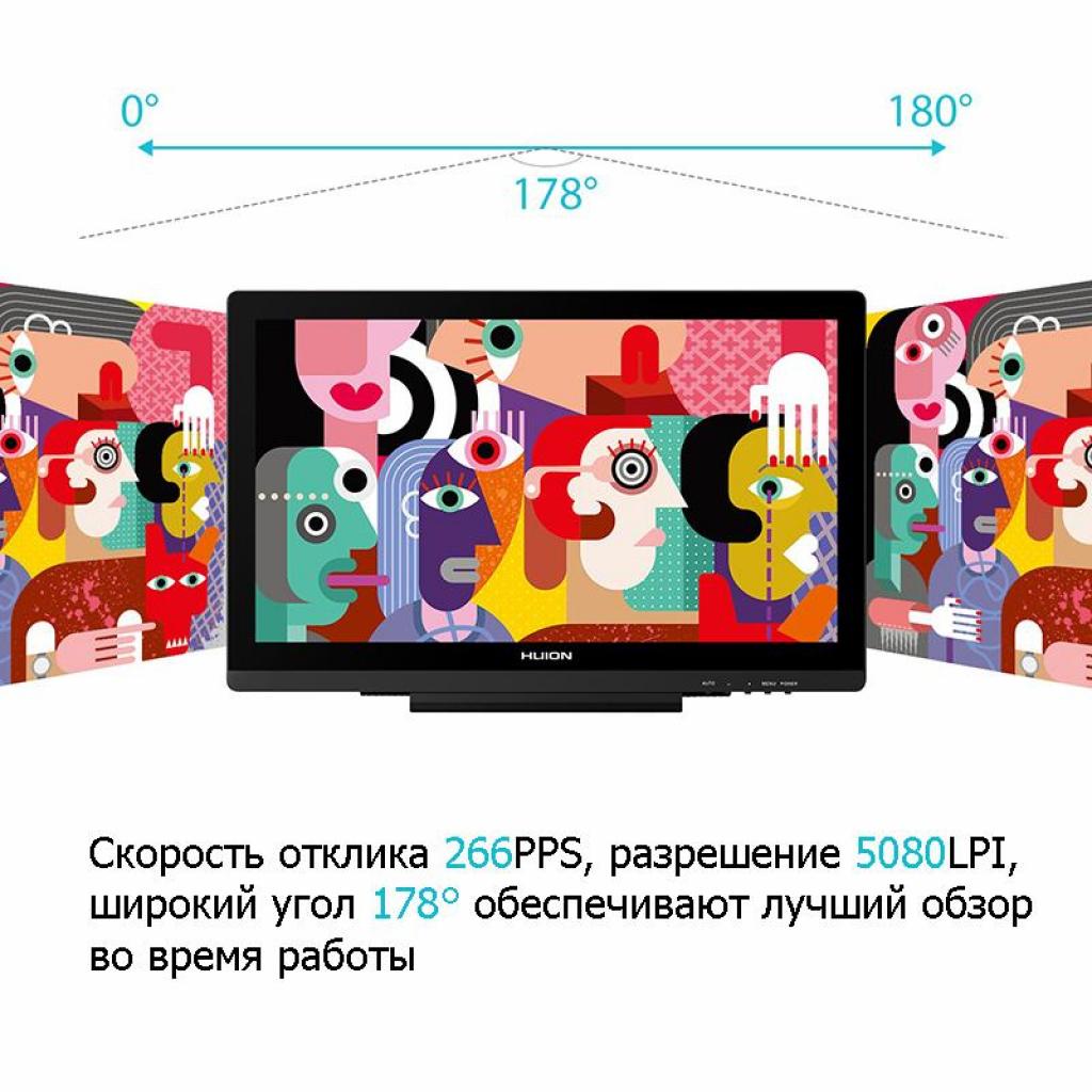 Графічний планшет Huion GT-191 V2 (GT191V2) - зображення 4