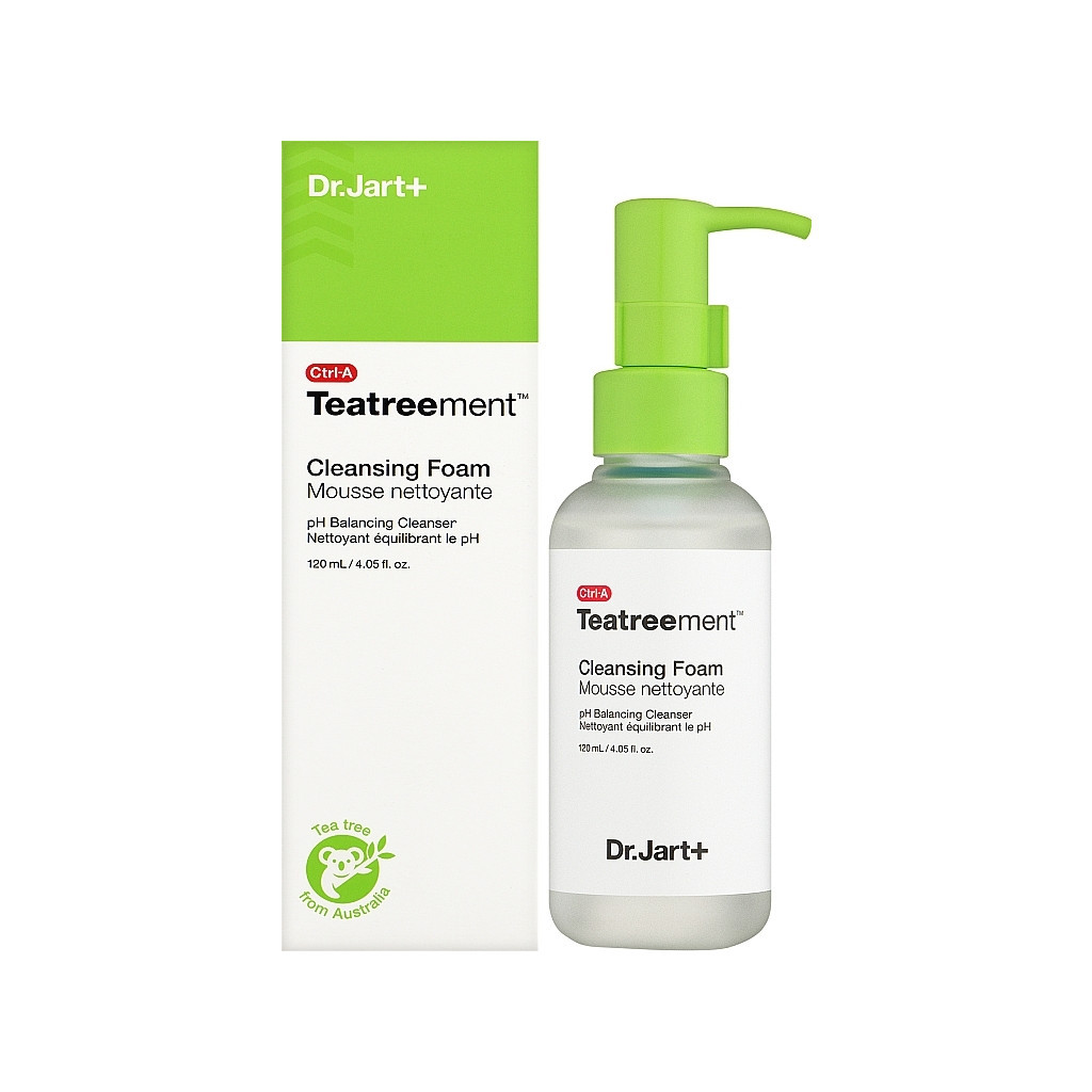 Пінка для вмивання Dr.Jart+ Ctrl-A Teatreement Cleansing Foam З екстрактом чайного дерева 120 мл (8809642712874) - зображення 2