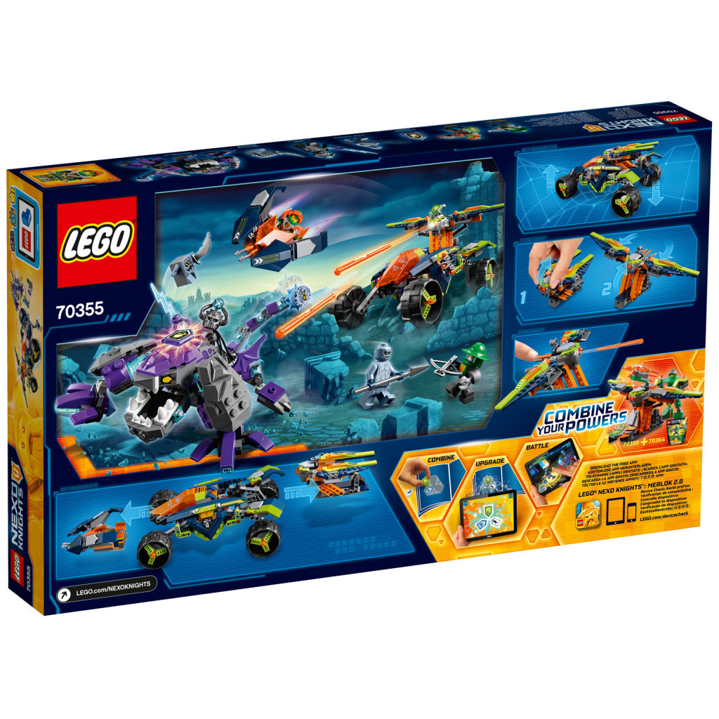 Конструктор LEGO Nexo Knights Всюдихід Аарона (70355) - зображення 11