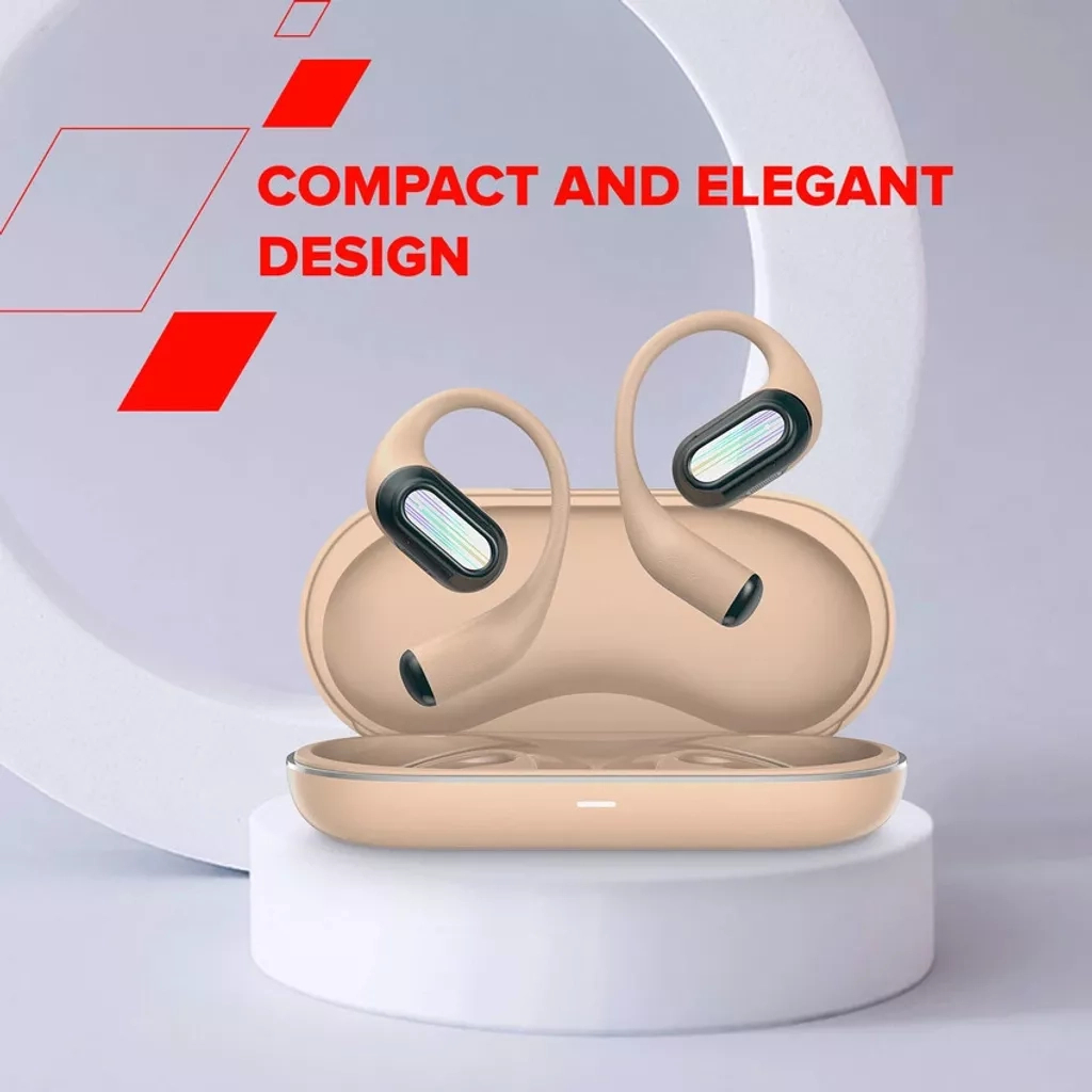 Навушники Canyon OnFlow 12 OWS ENC Beige (CNS-TWS12BE) - зображення 5