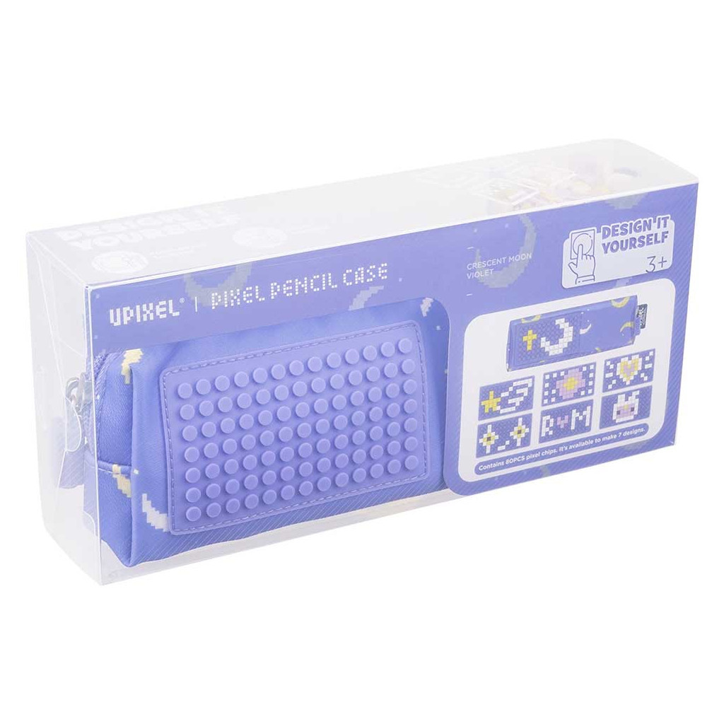 Пенал Upixel Influencers Pencil Case Crescent moon - Фіолетовий (U21-003-A) - зображення 10