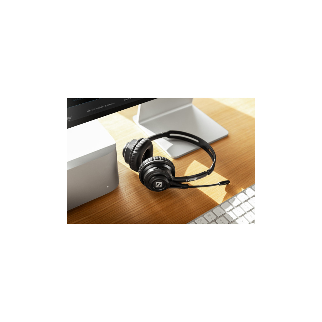 Навушники Sandberg Wireless Headset ANC+ENC Bluetooth Black (126-44) - зображення 7