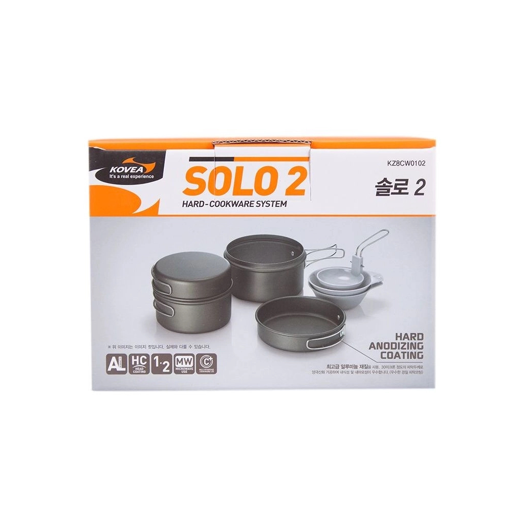 Набір туристичного посуду Kovea Solo 2 KSK-SOLO2 (4823082716210) - зображення 8