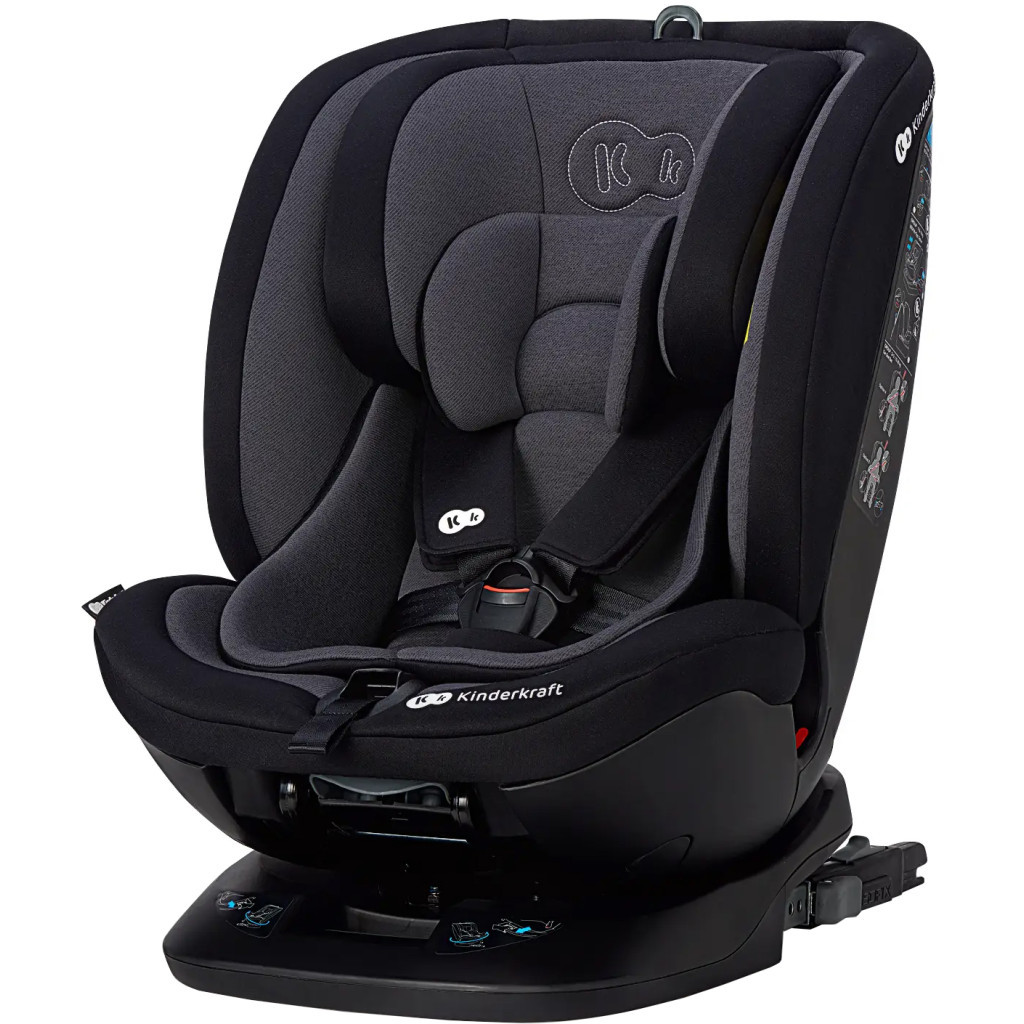 Автокрісло Kinderkraft Xpedition Black (KCXPED00BLK0000) (5902533918065) - зображення 1