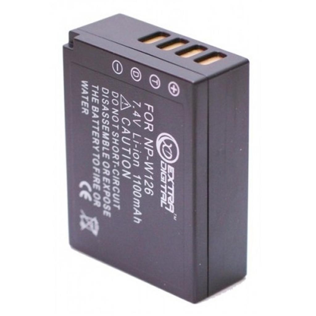 Акумулятор до фото/відео Extradigital Fuji NP-W126 (BDF2473) - зображення 2