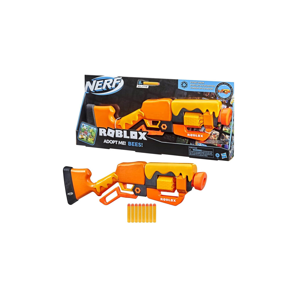Іграшкова зброя Hasbro Nerf Roblox Adopt Me Bees (F2486) - зображення 6