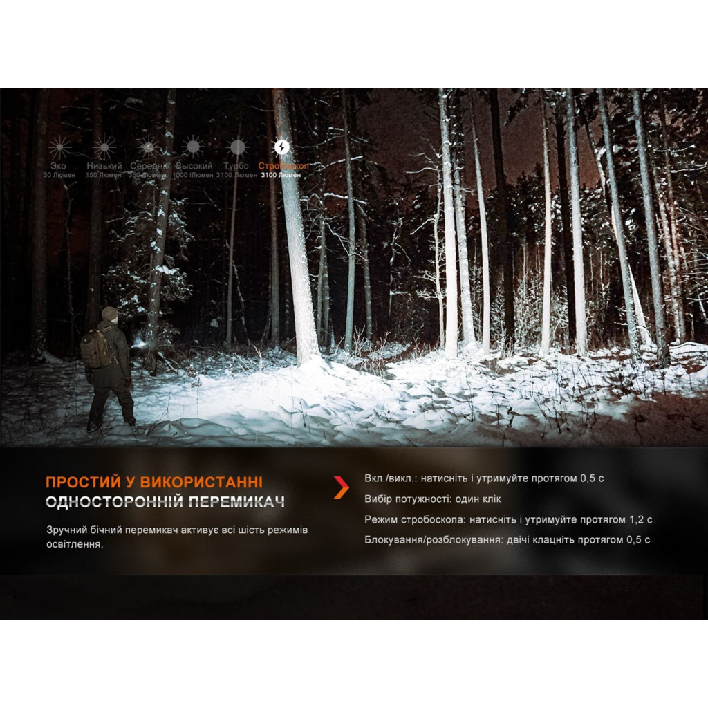 Ліхтар Fenix E35R - зображення 11