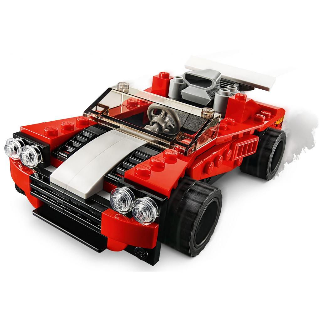 Конструктор LEGO Creator Спортивний автомобіль 134 деталі (31100) - зображення 3