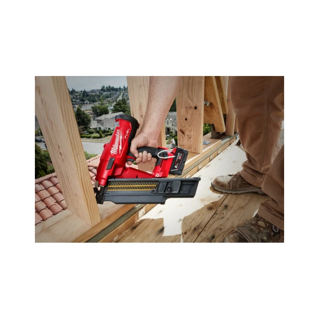 Цвяхозабивач Milwaukee M18 FFN21-0C, кейс (без АКБ та ЗП) (4933478993) - изображение 4