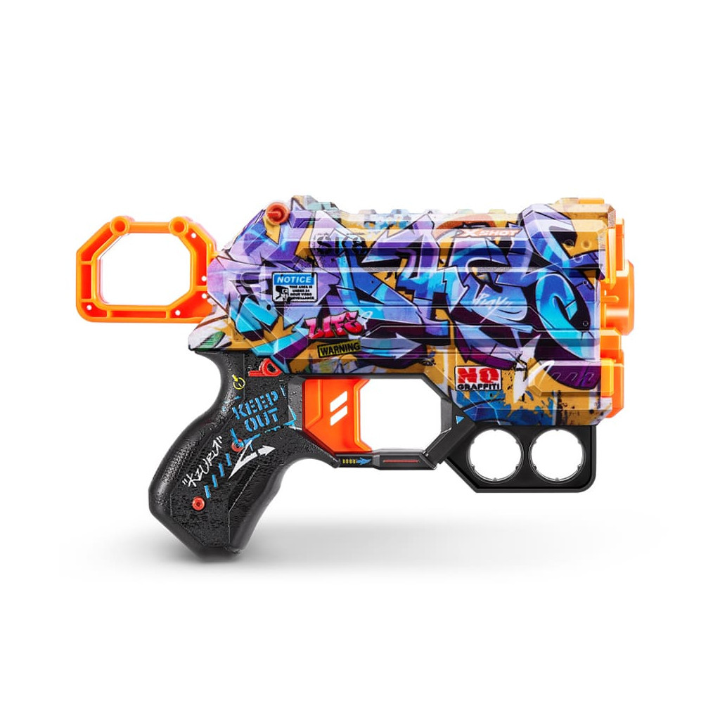 Іграшкова зброя Zuru X-Shot Швидкострільний бластер Skins Menace Spray Tag (8 патронів) (36515D) - зображення 2