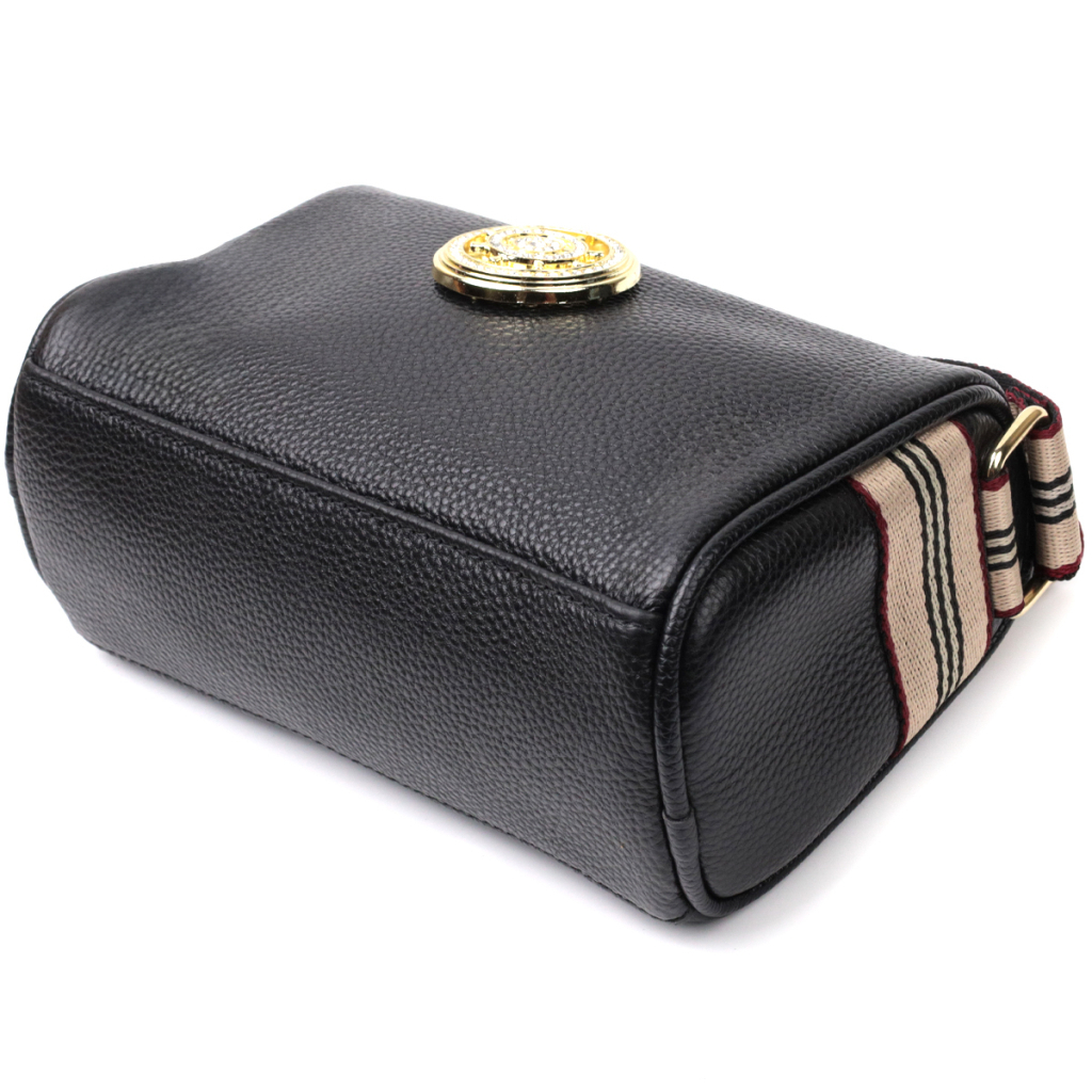 Сумка Vintage З натуральної шкіри Чорна (22262) - зображення 5