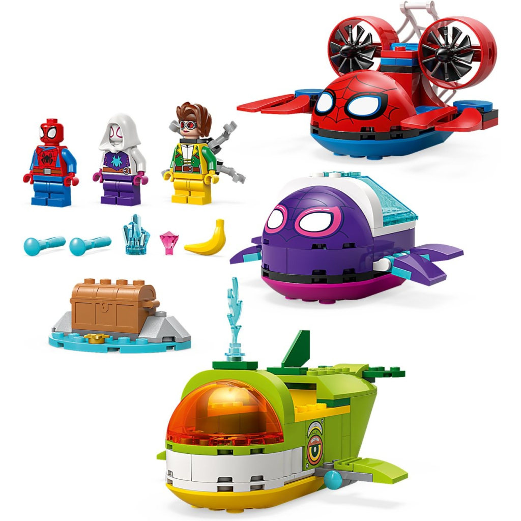 Конструктор LEGO Spidey Павук: Підводні транспортні засоби (11207) - зображення 3