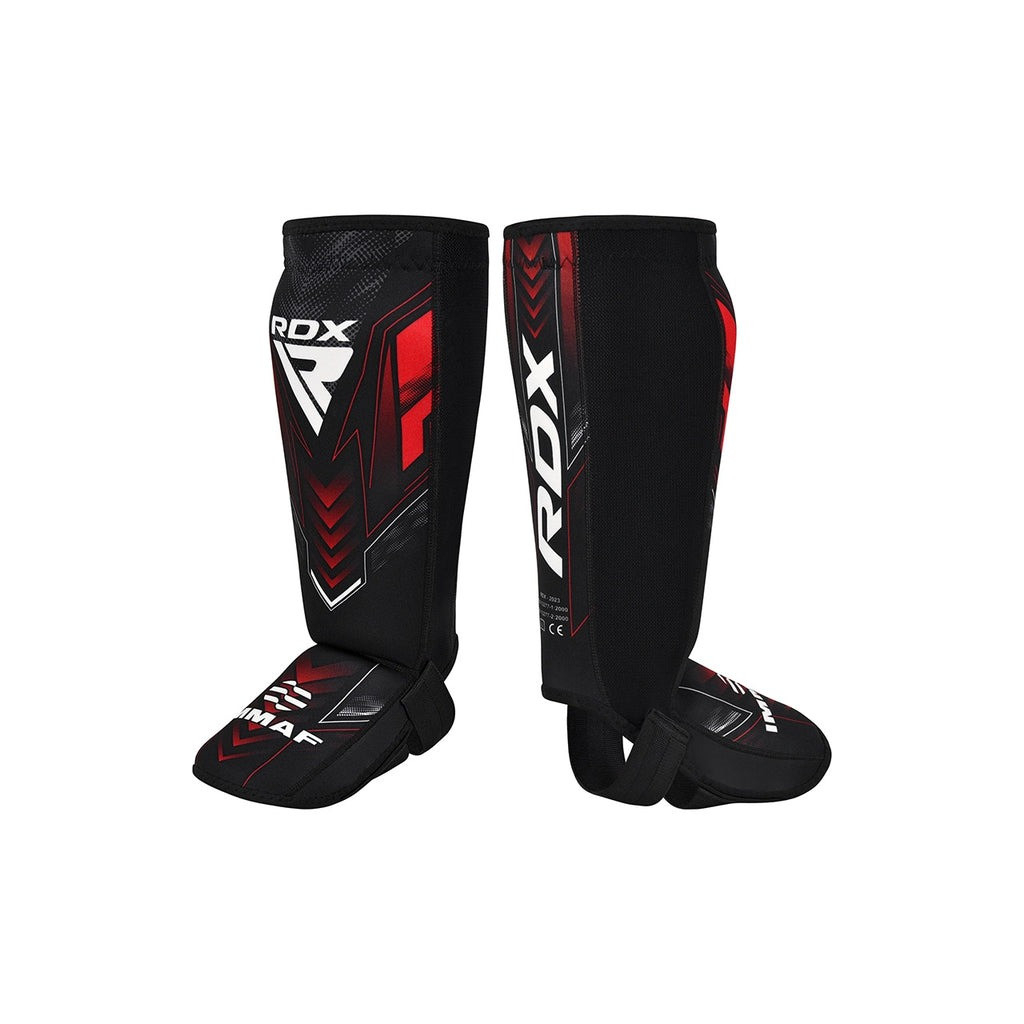 Захист гомілки і стопи RDX Neoprene Shin Instep IMMAF-1 Red XL (SGN-IMF-1R-XL) - зображення 2