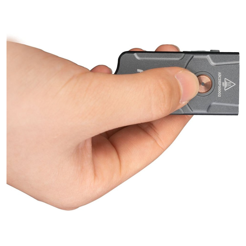 Ліхтар Fenix E03R V2.0 Grey (E03RV20GR) - зображення 4