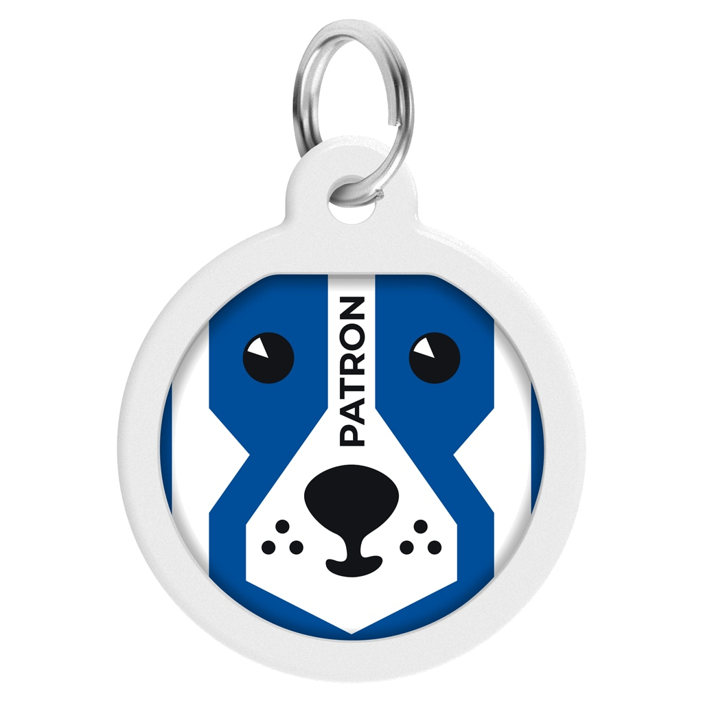 Адресник для тварин WAUDOG Smart ID з QR паспортом "Патрон", коло 25 мм (625-4025) - зображення 2