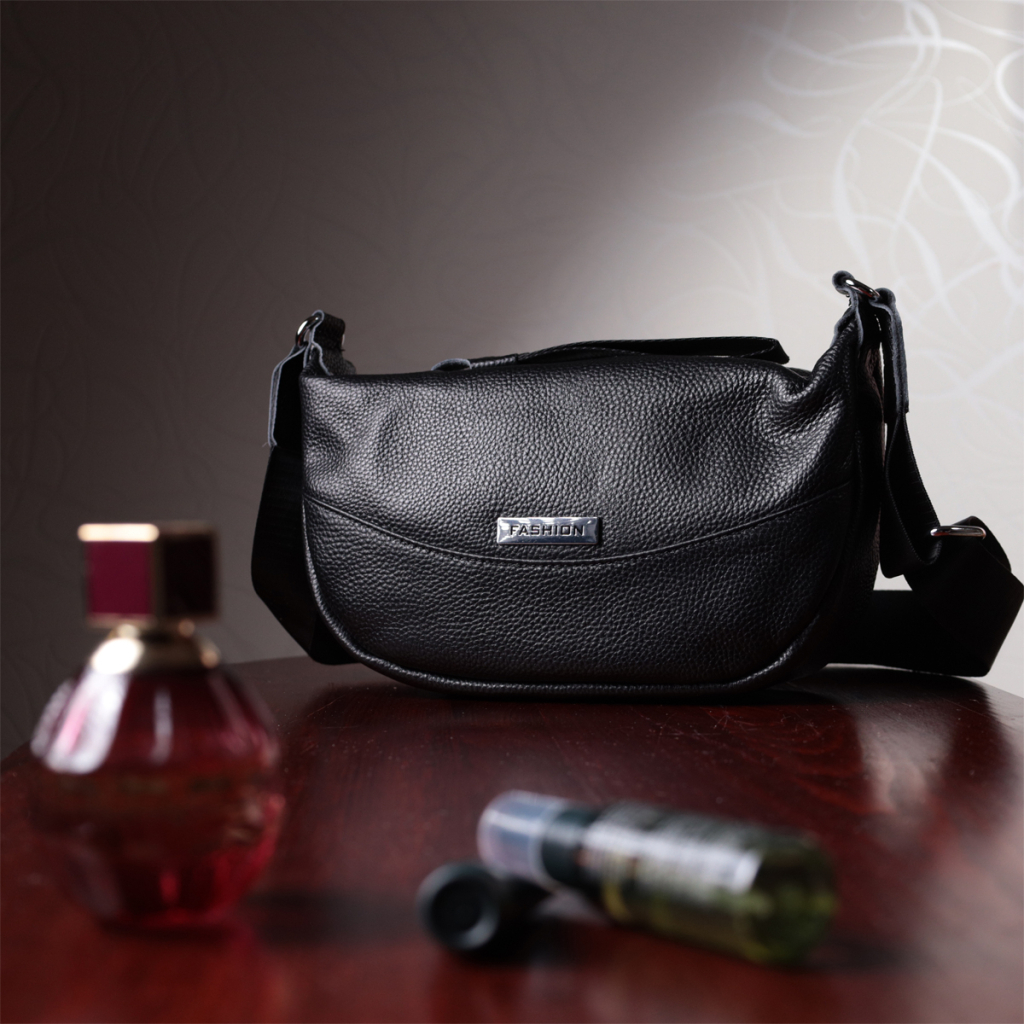 Сумка Vintage З натуральної шкіри Чорна (22615) - зображення 12