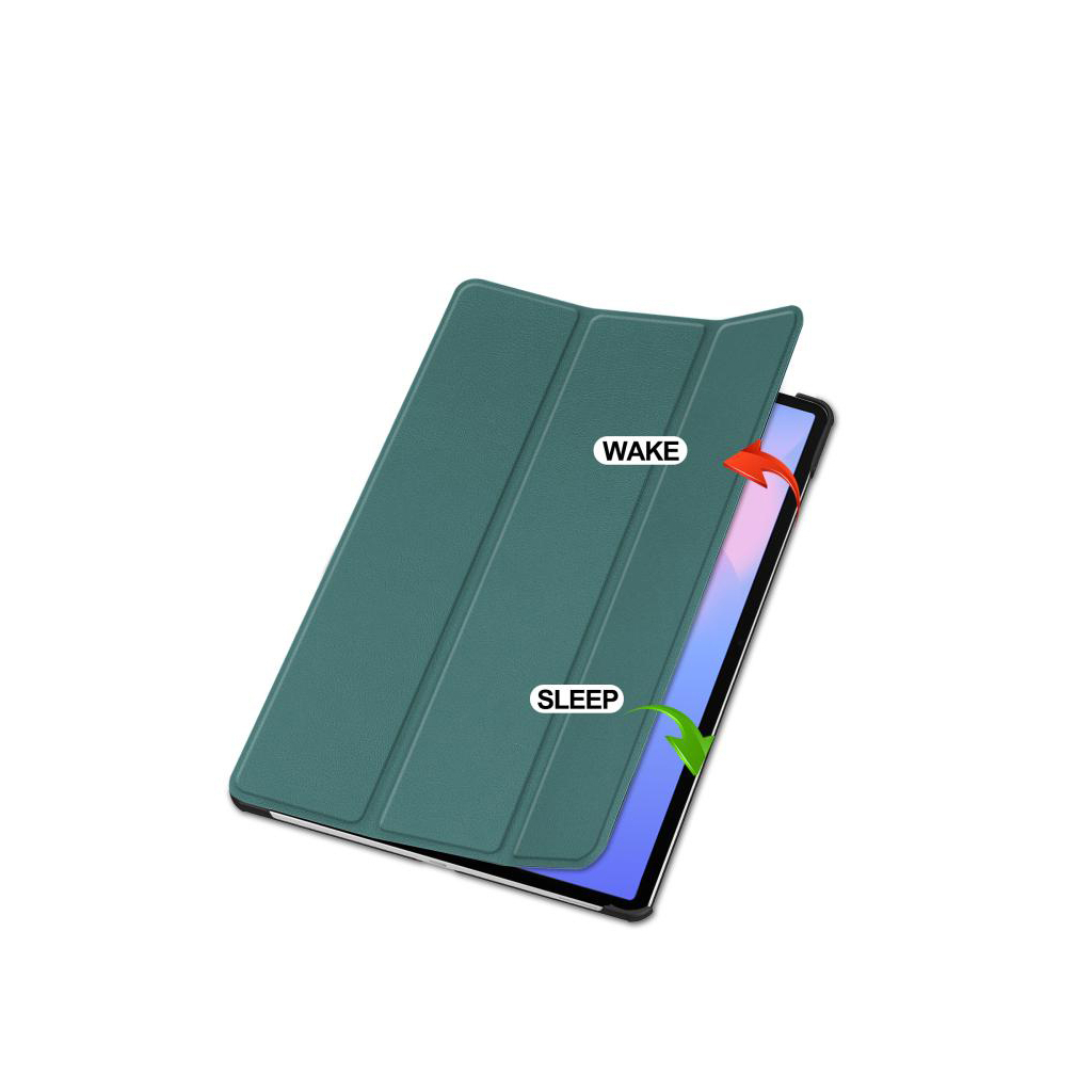 Чохол до планшета BeCover Smart Case Samsung Galaxy Tab S10 FE Plus (SM-X620/SM-X626) 13.1" Dark Green (713383) - зображення 4