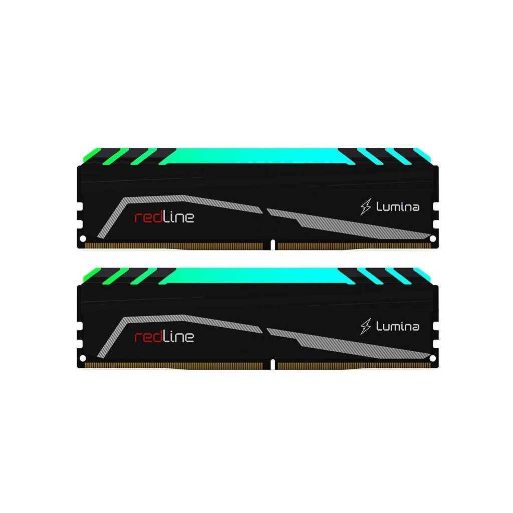 Модуль пам'яті для комп'ютера DDR4 32GB (2x16GB) 4000 MHz Redline Lumina RGB Mushkin (MLA4C400JNNM16GX2) - зображення 1