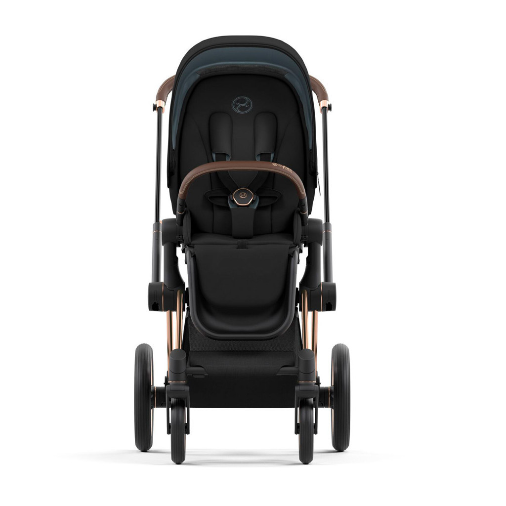 Набір текстилю для коляски Cybex Priam Deep Black (521002417) - зображення 2