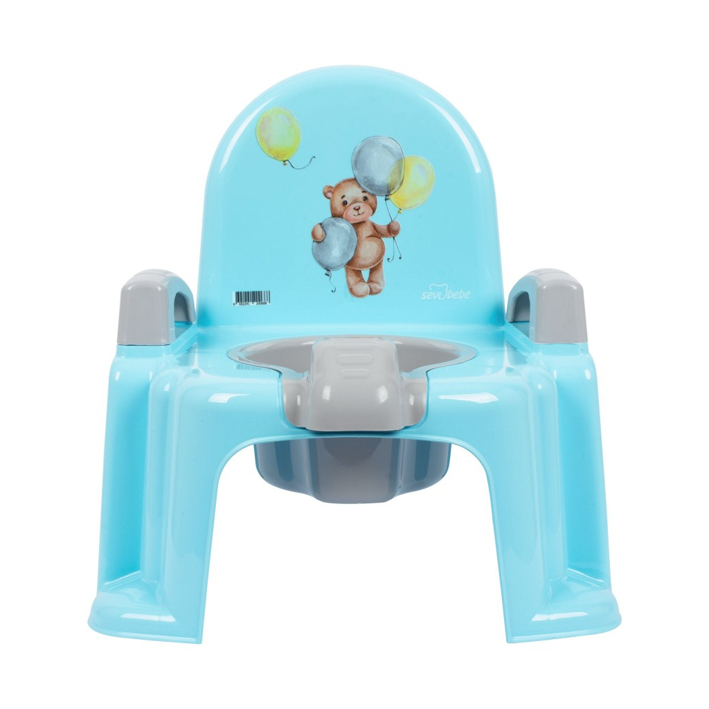 Горщик Sevi Bebe стілець бірюзовий (8692241256807) - зображення 2