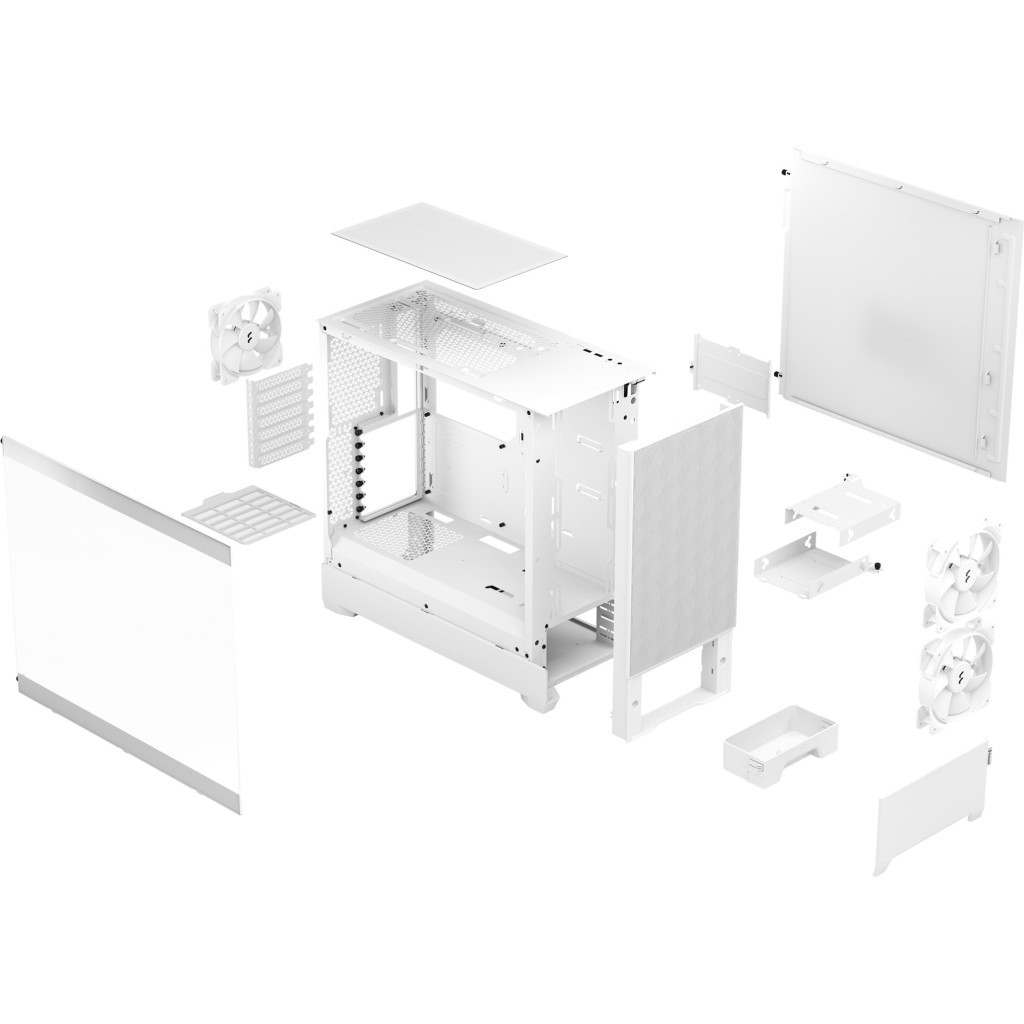 Корпус Fractal Design Pop Air White TG Clear Tint (FD-C-POA1A-03) - зображення 12