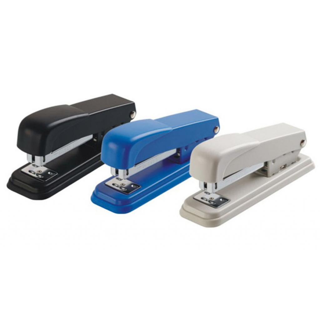 Степлер Comix металевий, 25 аркушів, скоби №24, 26, синій (STAP-COM-B3083-BL) - зображення 1