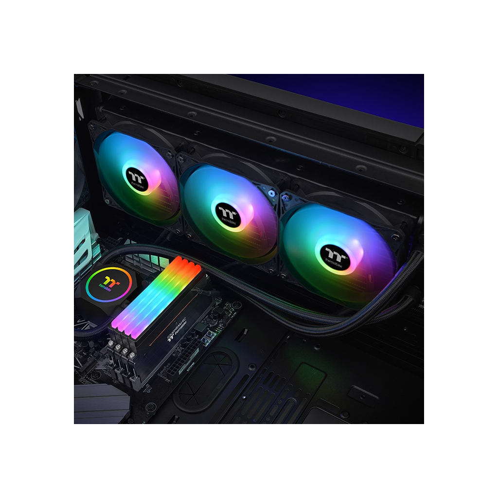 Система рідинного охолодження ThermalTake Floe RC360 CPU Memory AIO Liquid Cooler (CL-W290-PL12SW-A) - зображення 6