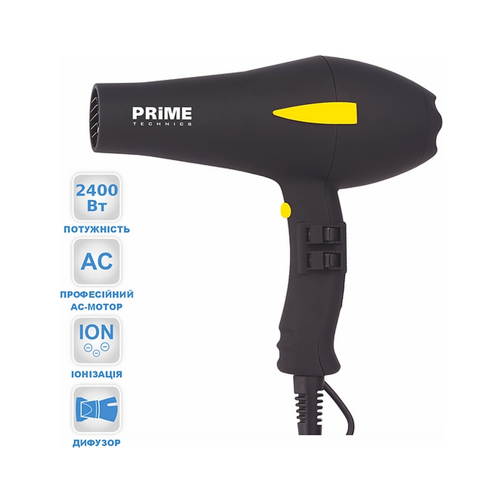 Фен PRIME Technics PHD 2430 ADI - зображення 9