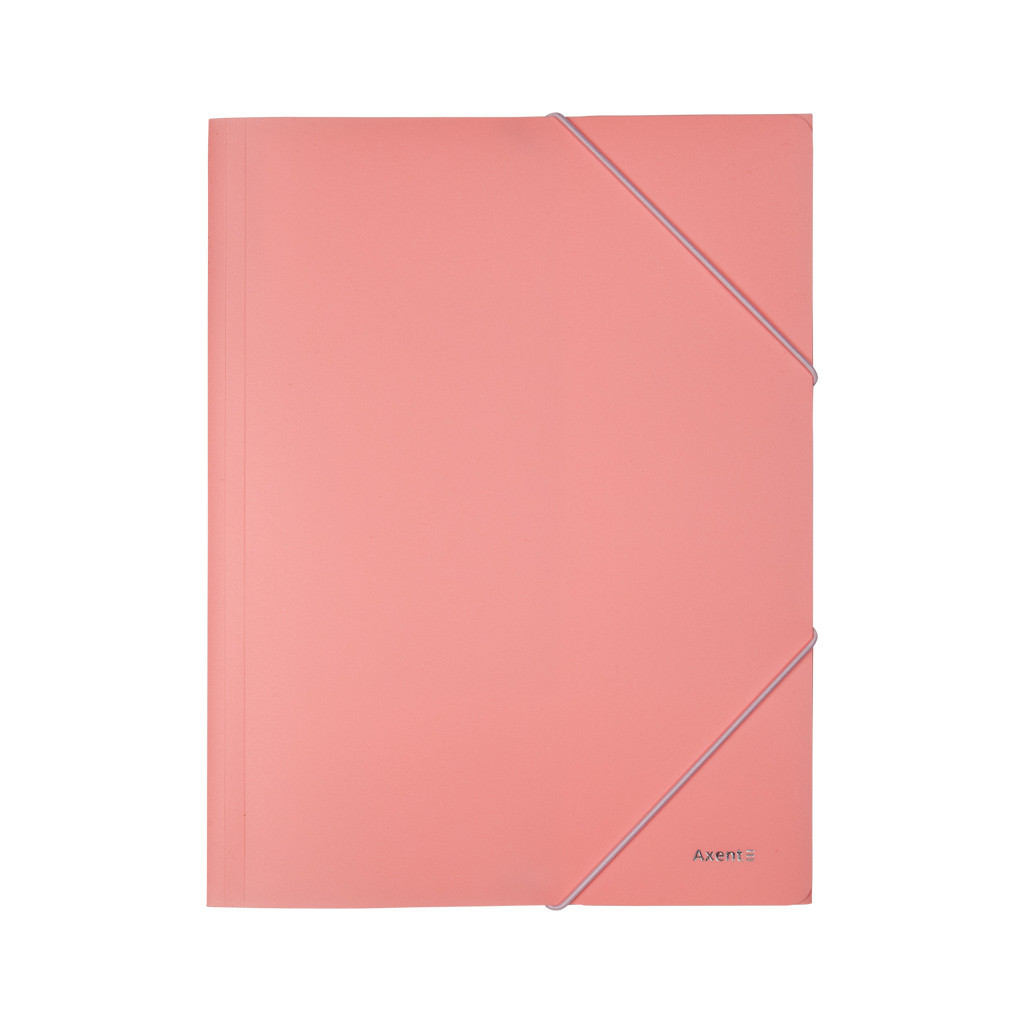 Папка на резинках Axent A4 430 мкм Pastelini pink (1504-10-A) - зображення 1