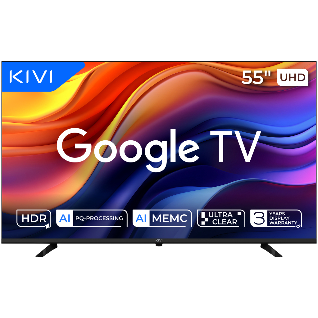 Телевізор Kivi 55U800KB - зображення 1