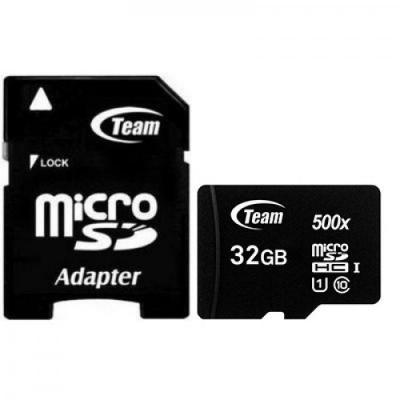 Карта пам'яті Team 32Gb microSDHC class 10 (TUSDH32GCL10U03) - зображення 2